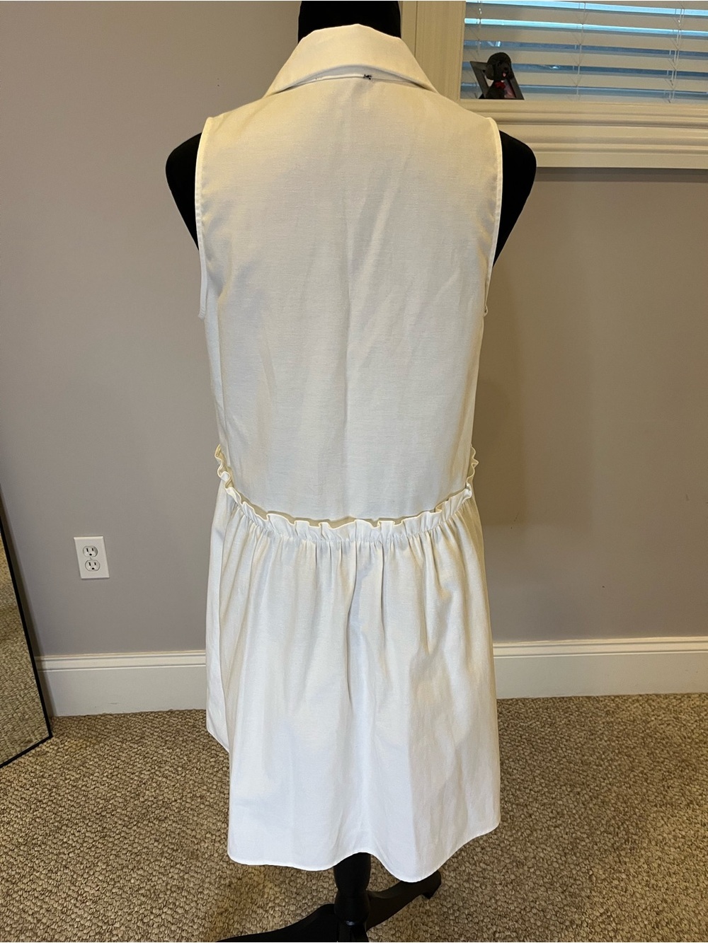 EUC Tuckernuck Oxford Sleeveless Shirt Dress- medium - Picture 3 of 6
